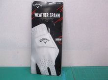 Callaway Golf Gloves Weather Spann Single Pack Men's Left Hand Medium White