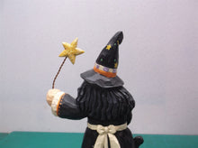 Midwest of Cannon Falls STAR WAND WITCH 9.5" Figurine Halloween Cat ds1