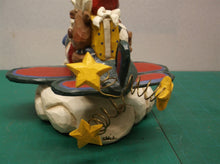 Vtg 1998 Eddie Walker Santa in holiday plane Airplane Midwest Of Cannon Falls.