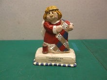 Eddie Walker Figurine Angel Patchwork Friendships are sewn in love ds1