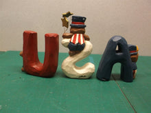 Eddie Walker Figurine USA Patriotic Bears ds1