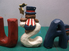 Eddie Walker Figurine USA Patriotic Bears ds1