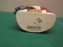 Eddie Walker Figurines Santa Tractor Paint ds1