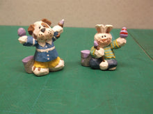 Eddie Walker Figurines Bunny Dog Painters ds1