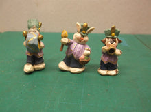 Eddie Walker Figurines Kitten Dog Bunny Band set ds1