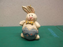 Eddie Walker Ornament Bunny In egg Blue ds1