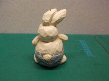 Eddie Walker Ornament Bunny In egg Blue ds1