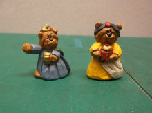 Eddie Walker Figurines Bear Mom and Daughter set ds1