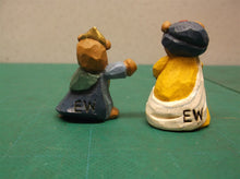 Eddie Walker Figurines Bear Mom and Daughter set ds1