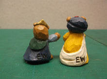 Eddie Walker Figurines Bear Mom and Daughter set ds1