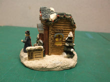Crystal Falls Village. Town Theater / Theatre 1993 Figurine / Building ds1