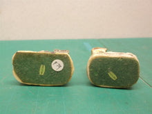 School and Train House Old world looking Lot of 2 Taiwan ds1