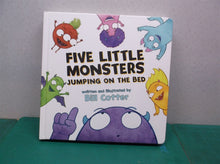 Five Little Monsters Jumping on the Bed by Bill Cotter