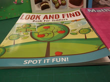lot of 5 childers books Look and Find, Brownie Fun, Mathematics, Ten Toes Down