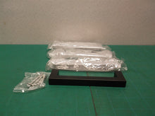 lot of 4 black draw pulls with hardware