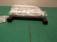lot of 4 black draw pulls with hardware