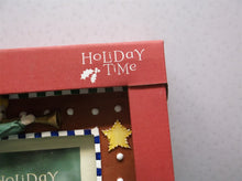 holiday time 5x7 photo frame