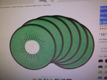 AHHFSMEI Round Braided Placemats 15 Inch Round Heat Resistant 6 Kiwifruit Green