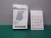 mini numeric keypad white wireless