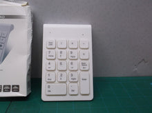 mini numeric keypad white wireless