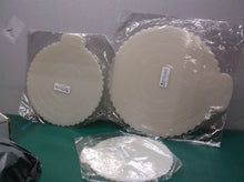CILLNKKS 6"/8"/10" White Cake Board Round Cake Plate Platter 6/8/10 inch