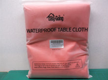 Rectangle Waterproof Tablecloths 90x132 Christmas Red Spillproof Fabric