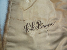 Vintage c l pirone fur stole nj vogue inc. Light Brown 20 x 60