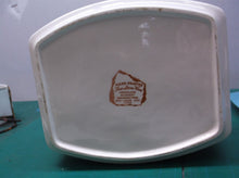Fine stoneware vintage blue lagoon 4901 serving dish ds1