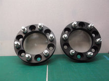 2- 1" 6x139.7 Black Wheel Spacers 14x1.5 Studs for Escalade Yukon Suburban 6x5.5