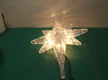 holiday star with blown bulb