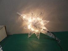 holiday star with blown bulb