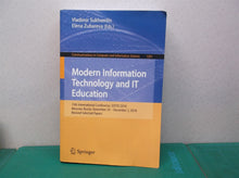 Modern information technology and it education 13th International conference