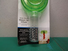 Mainstays Wide Mouth Mason Jar Infuser GREEN