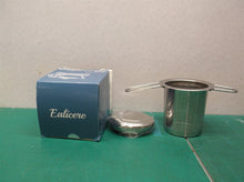 ealicere Tea Infuser Stainless Steel Tea Strainer Folding Handle Tea Filter