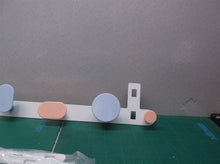 Over Door Hook Hanger Coat Towel Rack for Clothes Bathroom Black 6 Blue & Pink