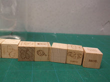 laser engraved wood dice for cooking inspiration