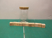 laser engraved wood dice for cooking inspiration