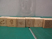 laser engraved wood dice for cooking inspiration