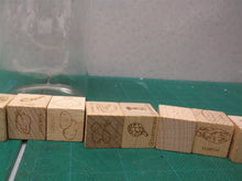 laser engraved wood dice for cooking inspiration