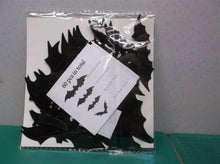 60PCS Halloween 3D Bats Deco 4 Different Sizes Realistic PVC Black Bat Sticker