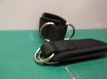 1 Pair of Fitness Ankle Straps for Cable Machine Double D-Ring Comfort Neoprene