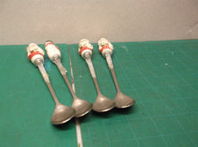 Set of 4 Holiday beverage stirring spoons