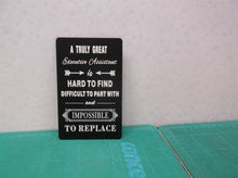 wallet card a truly great executive assistant