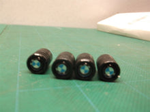 4 piece BMW valve stem caps black