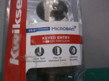 Kwikset 400CV 15 CP Cove Keyed Entry Lockset Satin Nickel with keys