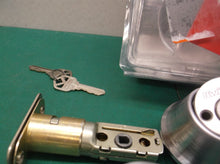 Kwikset Security Deadbolt Satin Chrome Double Cylinder Deadbolt w some hardware