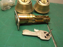 Kwikset Security 665 Deadbolt Series Antique Brass Double Cylinder Deadbolt