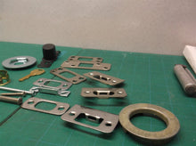 assorted door lock parts