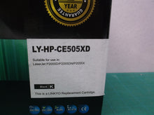 LINKYO Compatible Toner Cartridge Rep for HP 05X CE505X Black High Yield 2-Pack