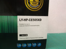 LINKYO Compatible Toner Cartridge Rep for HP 05X CE505X Black High Yield 2-Pack
